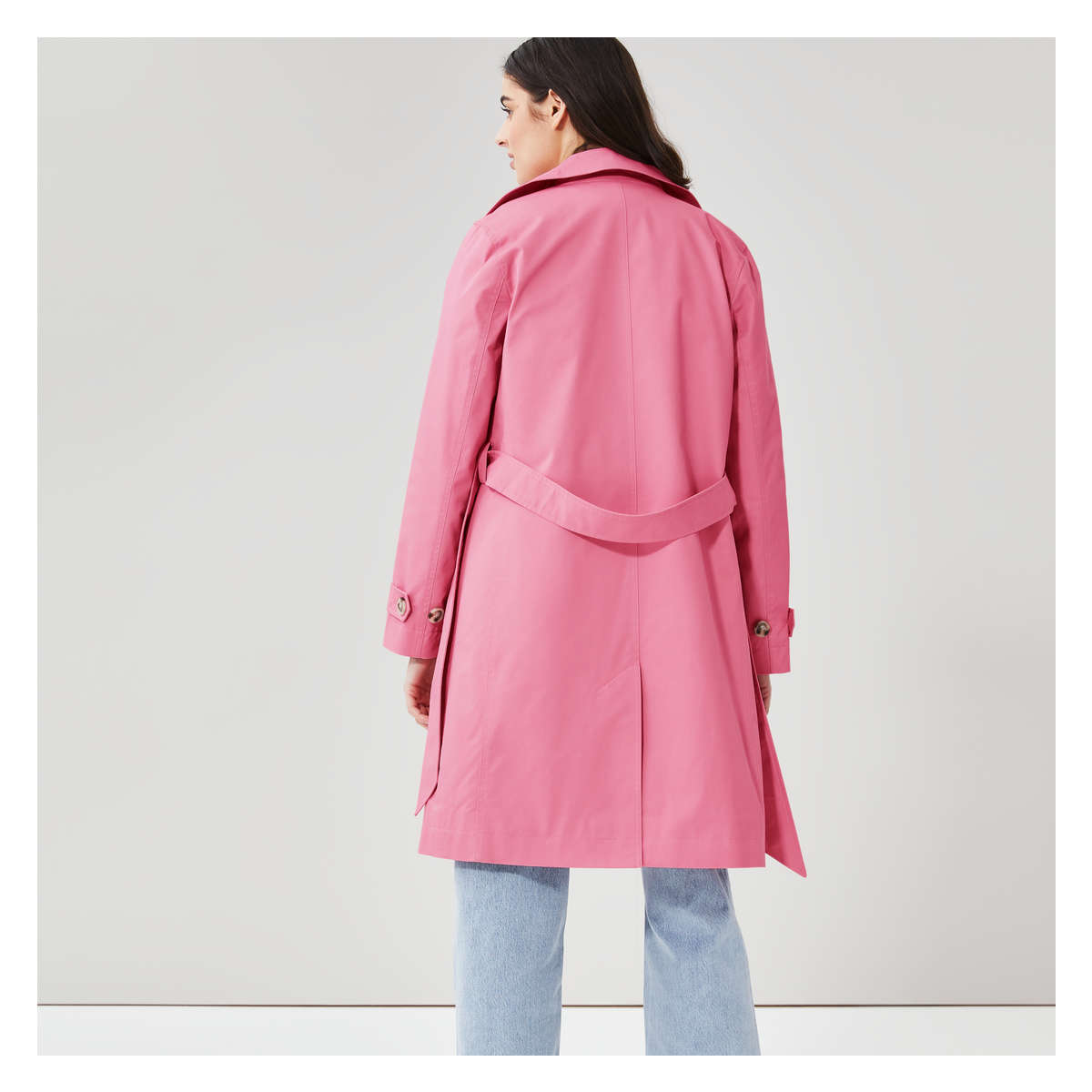 Essential Trench in Dusty Rose from Joe Fresh